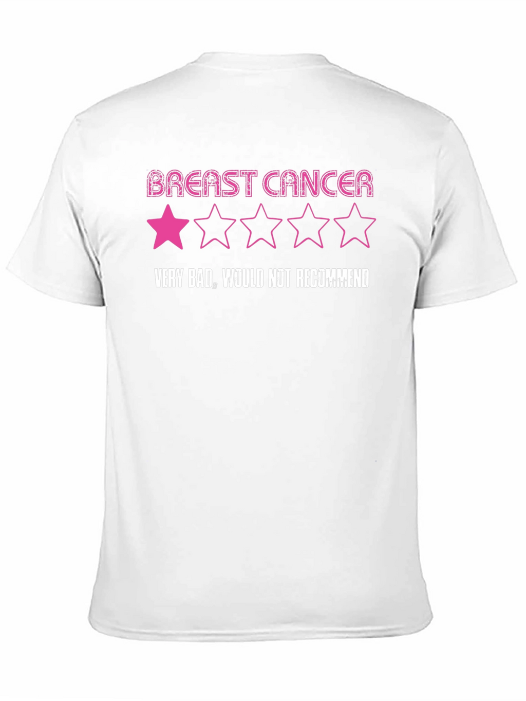 Breast Cancer One-Star Review T-Shirt