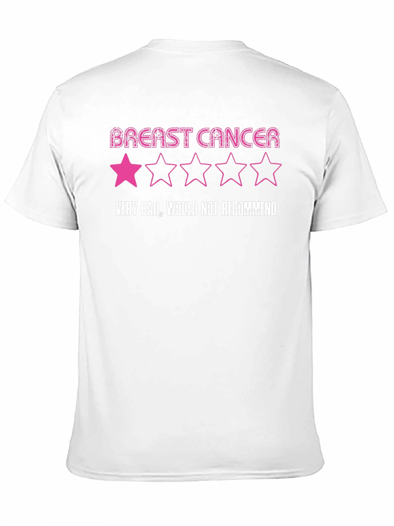 Breast Cancer One-Star Review T-Shirt