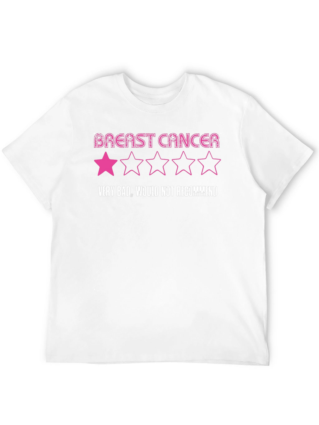 Breast Cancer One-Star Review T-Shirt