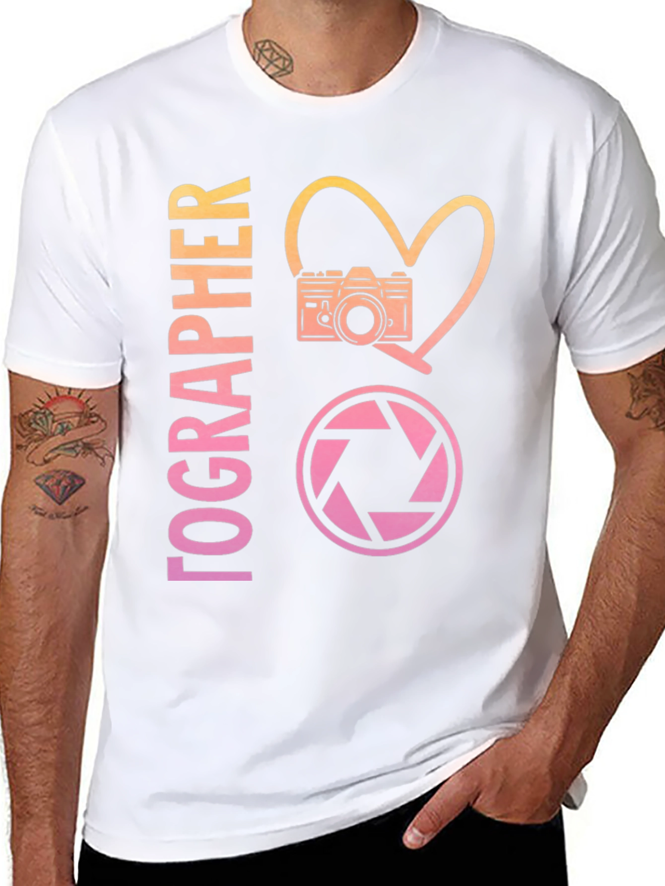 Photographer Love Graphic T-Shirt