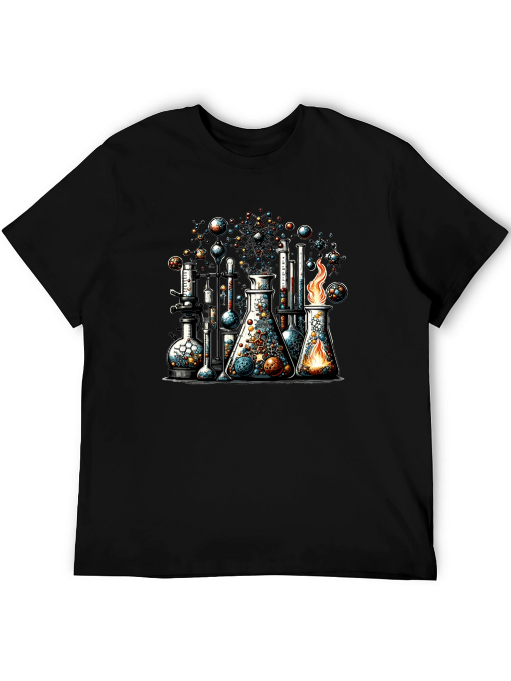 Science Experiment T-Shirt - Black
