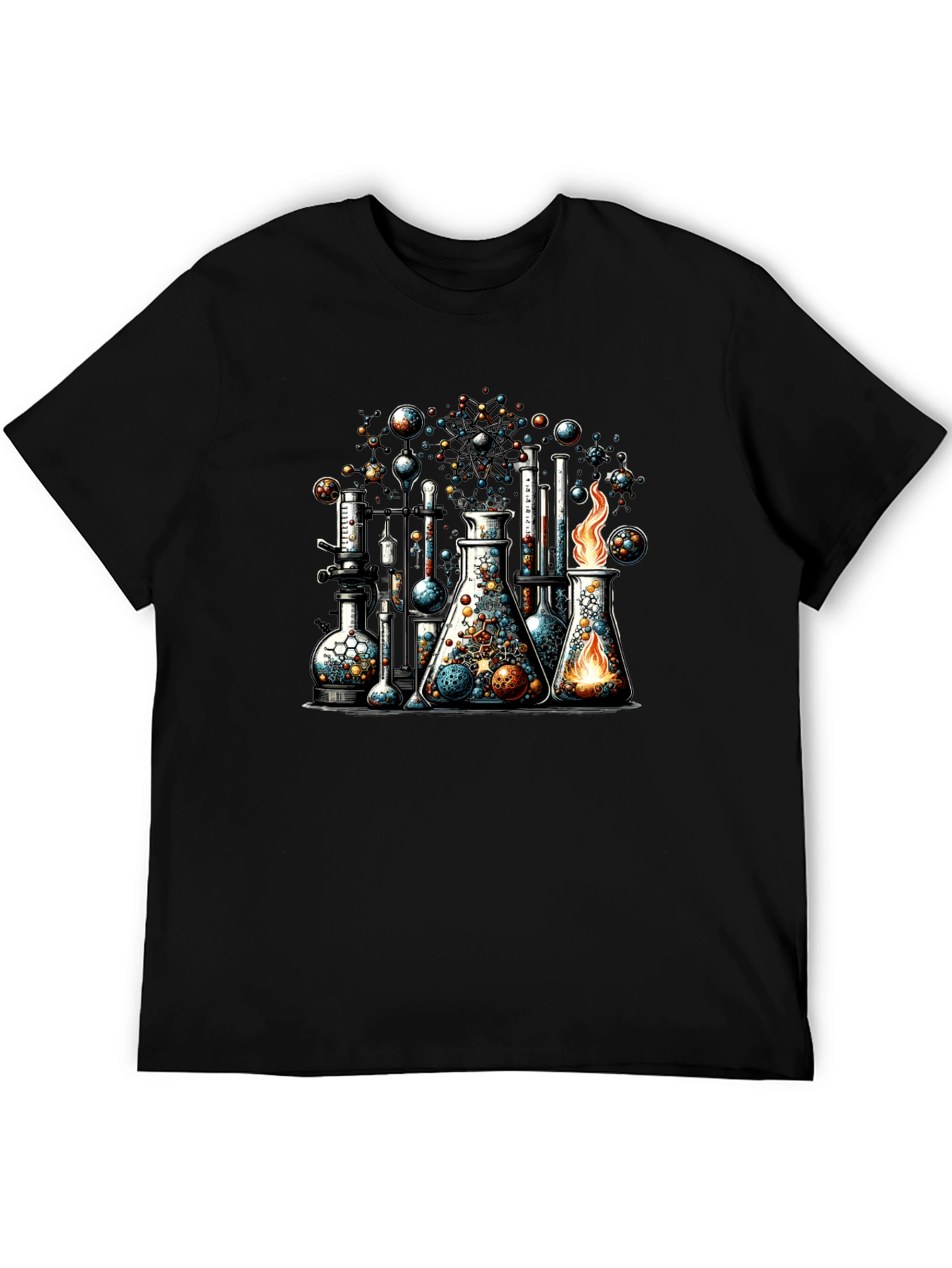 Science Experiment T-Shirt - Black