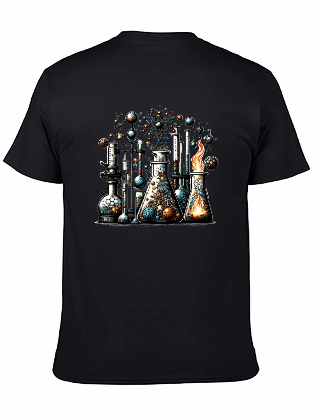 Science Experiment T-Shirt - Black