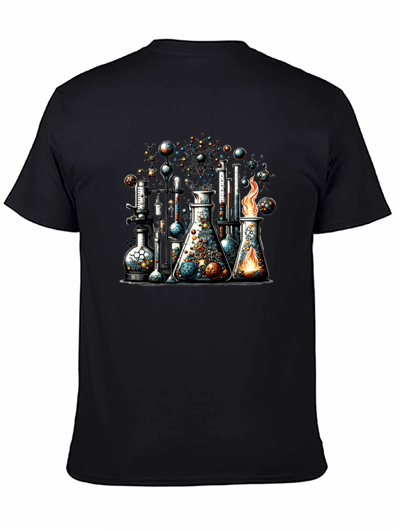 Science Experiment T-Shirt - Black