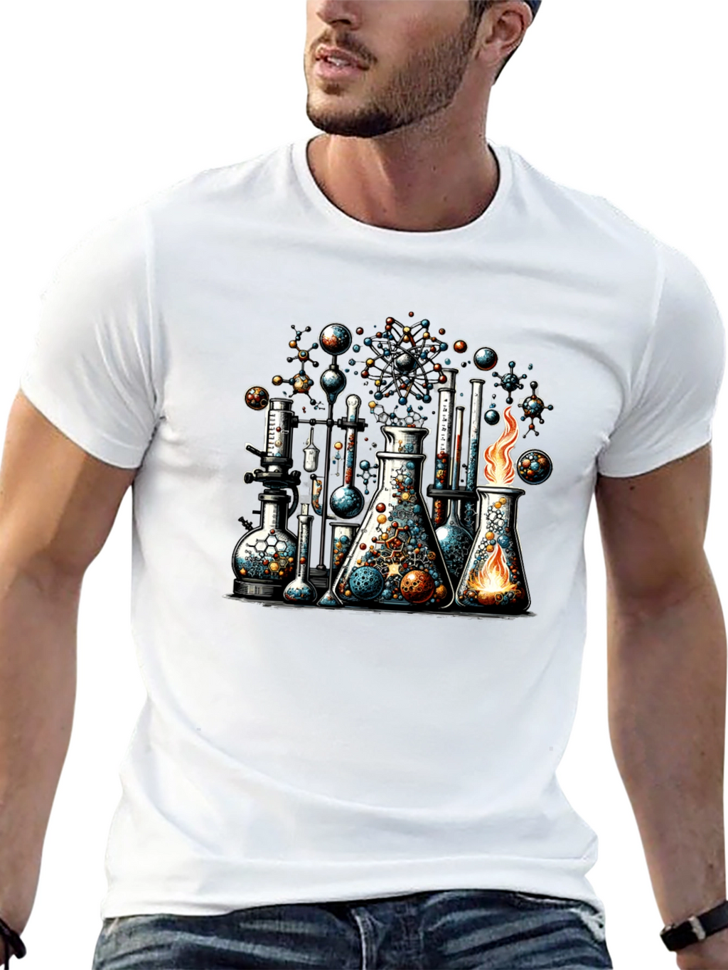 Science Experiment T-Shirt - Black