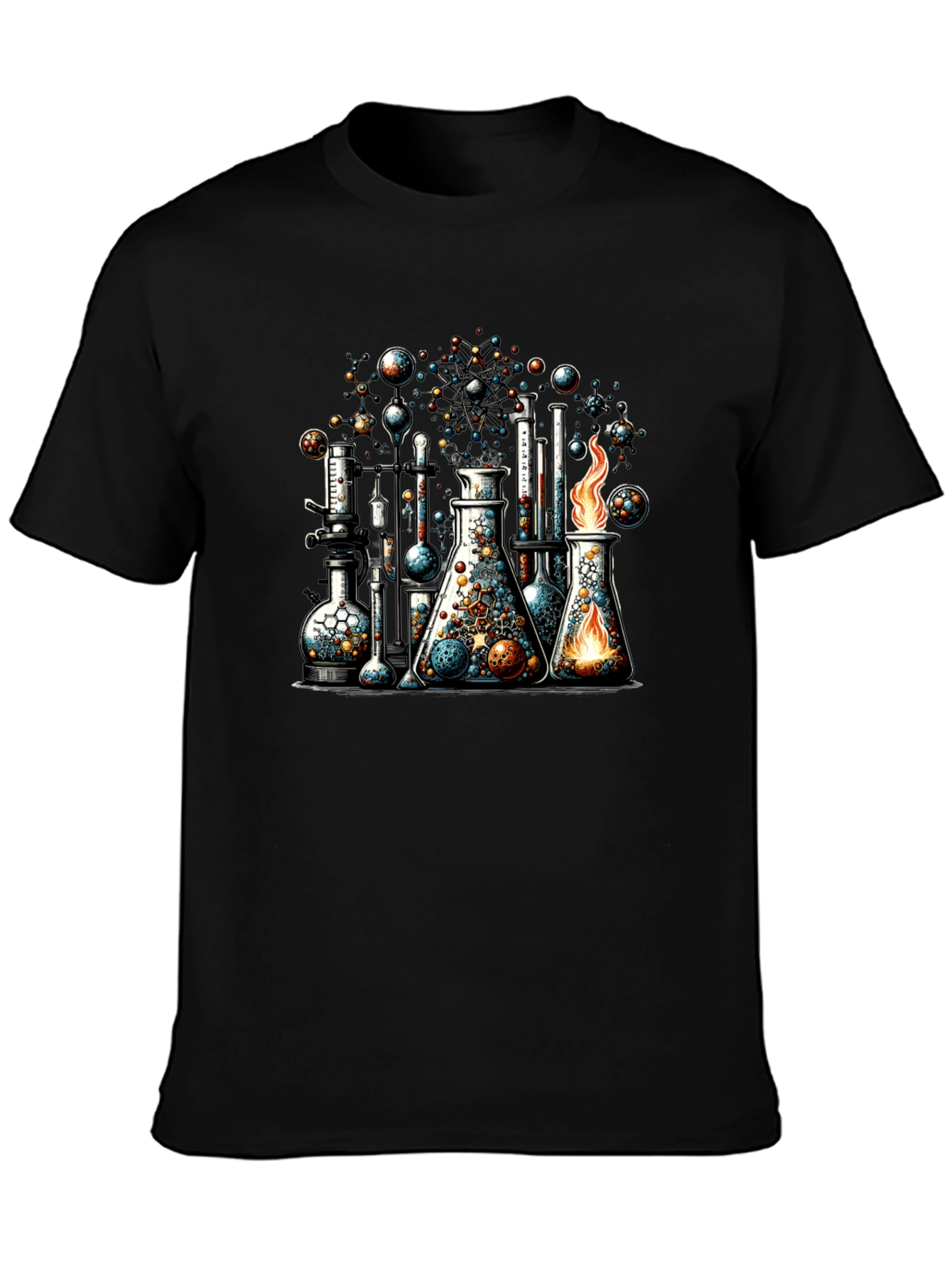 Science Experiment T-Shirt - Black