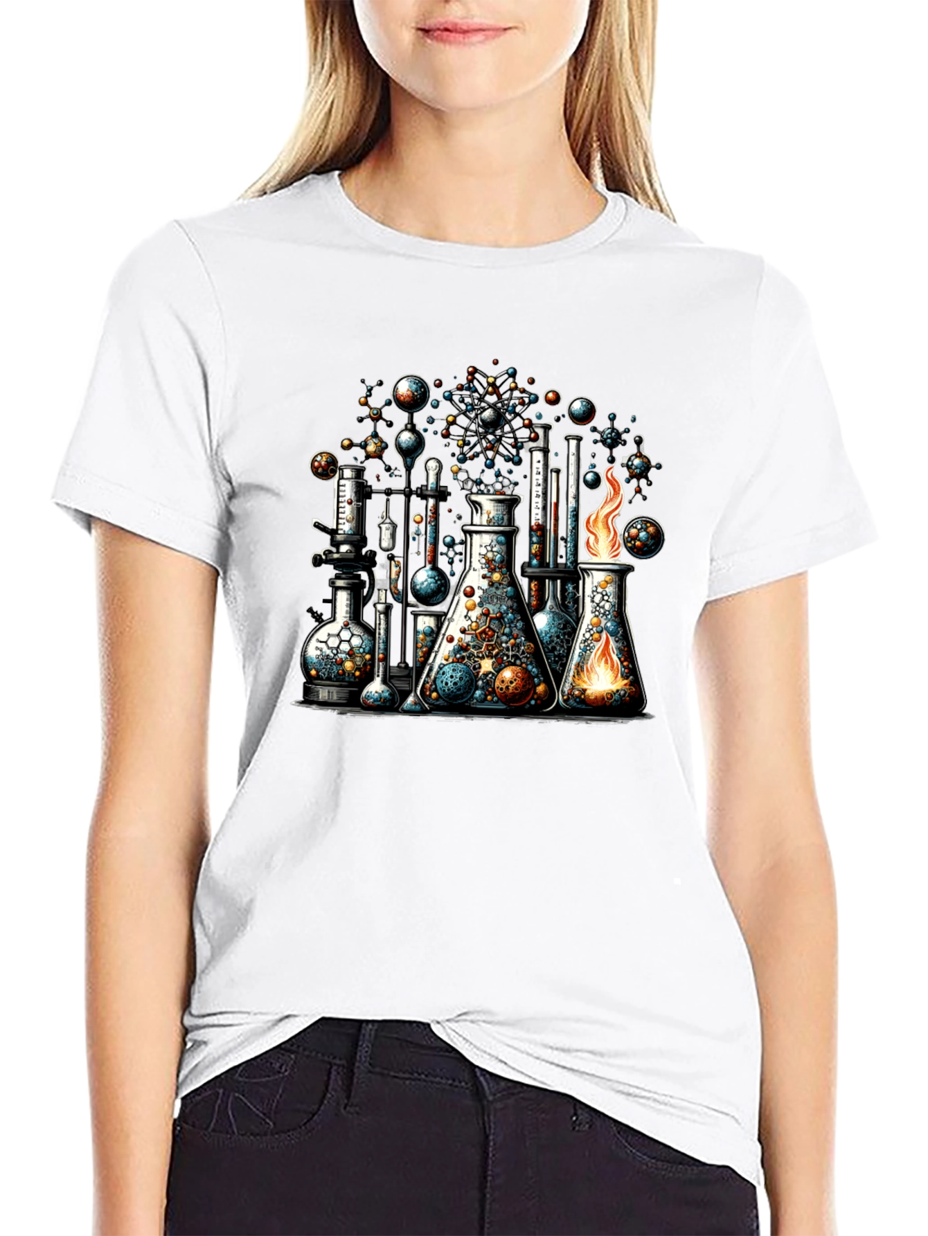 Science Experiment T-Shirt - Black