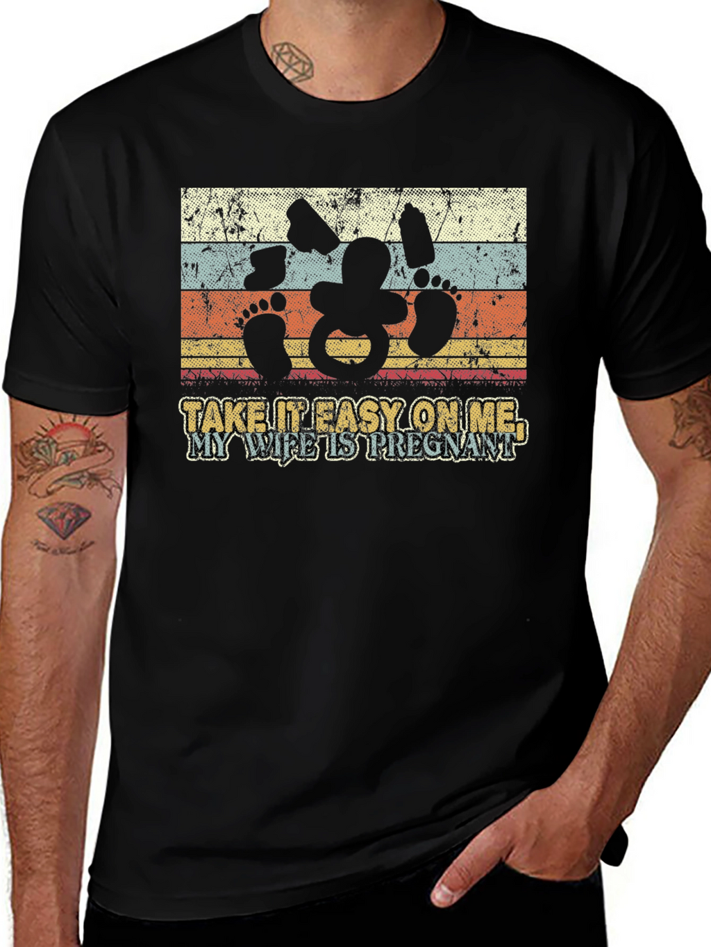 Pregnancy Announcement T-Shirt - Mens Novelty Tee