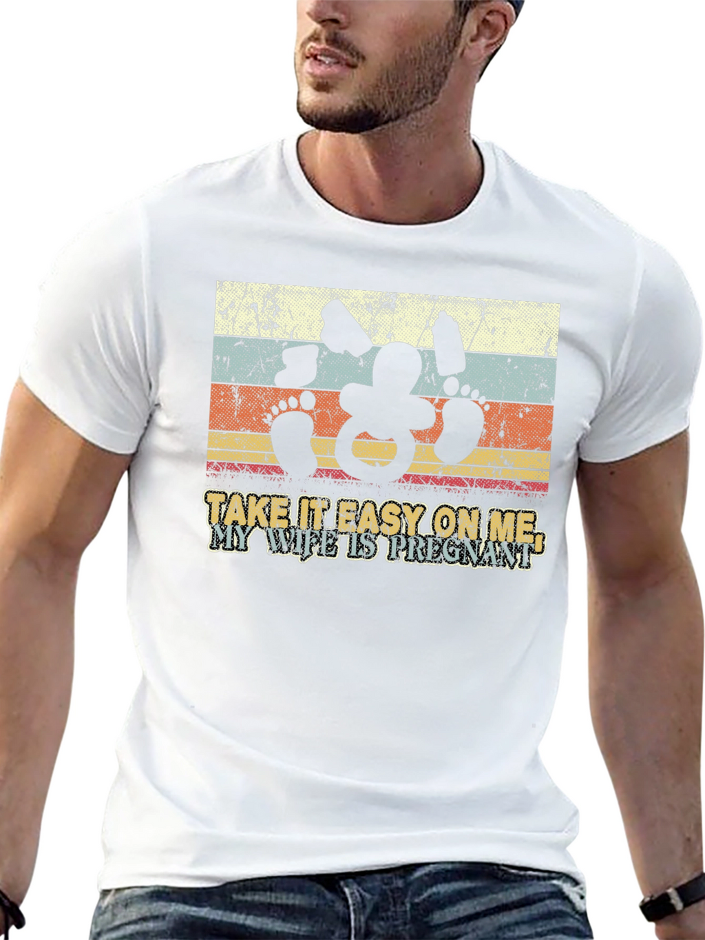 Pregnancy Announcement T-Shirt - Mens Novelty Tee