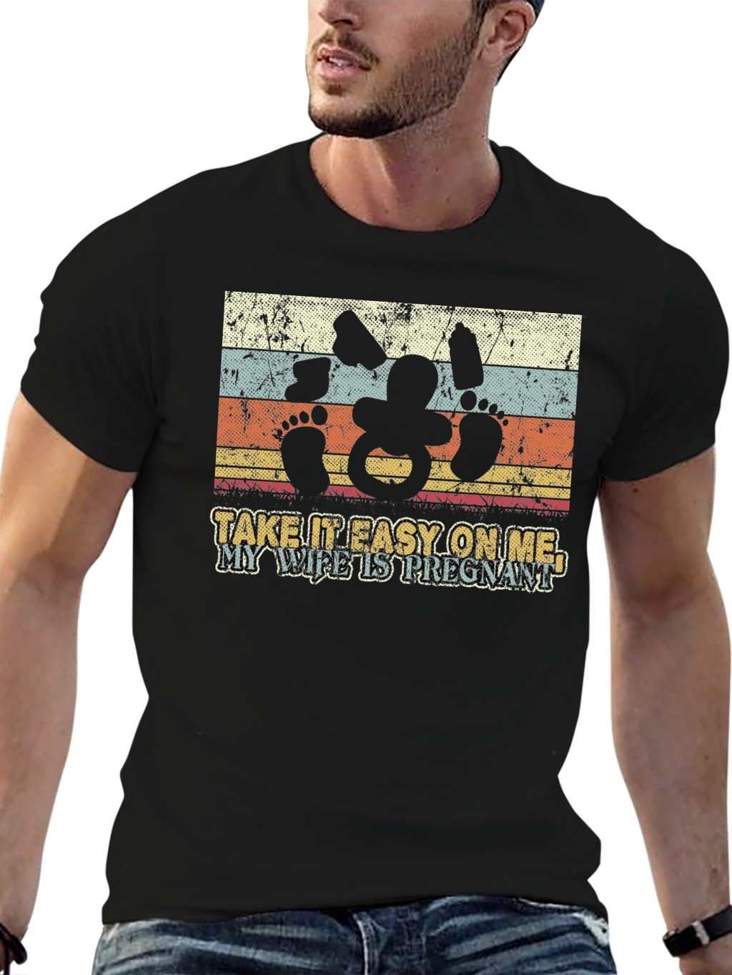 Pregnancy Announcement T-Shirt - Mens Novelty Tee