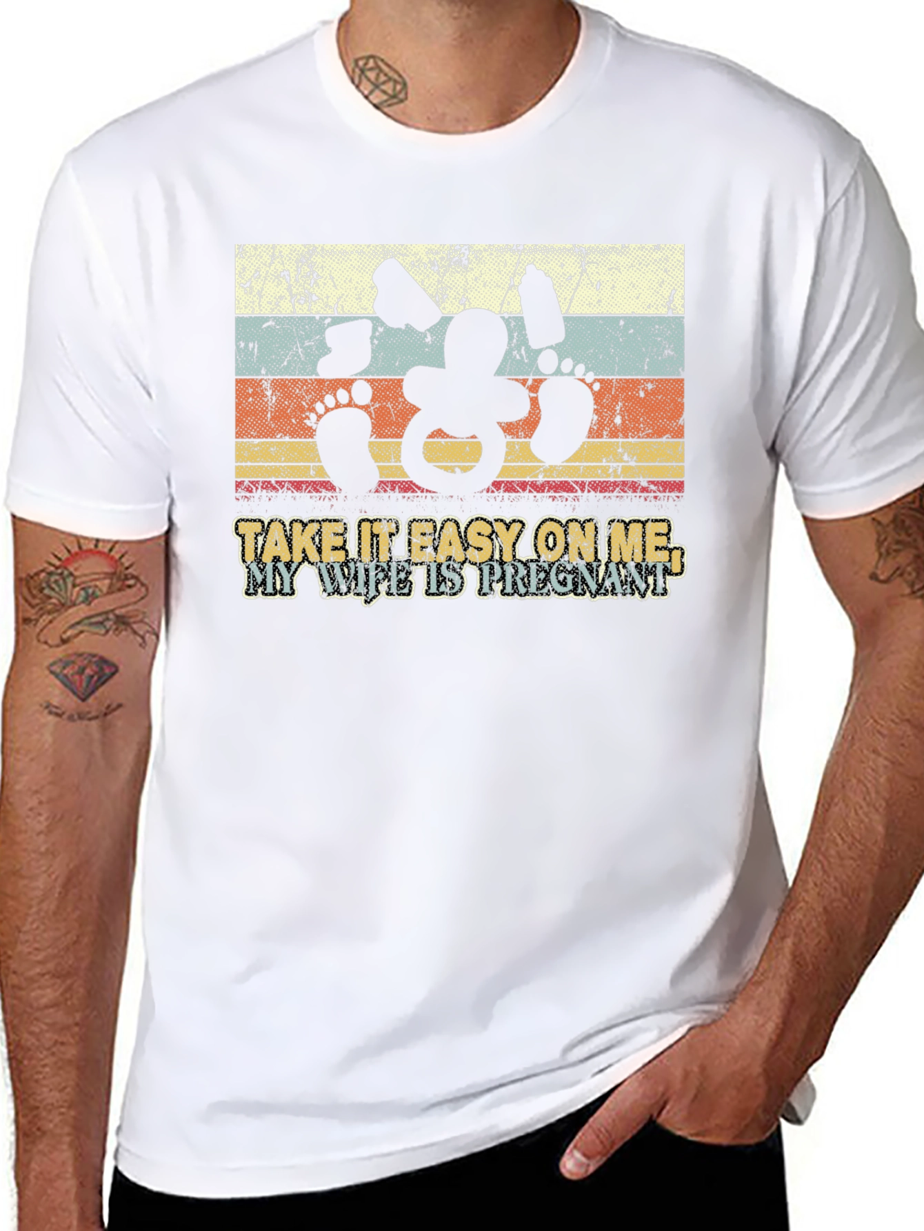 Pregnancy Announcement T-Shirt - Mens Novelty Tee