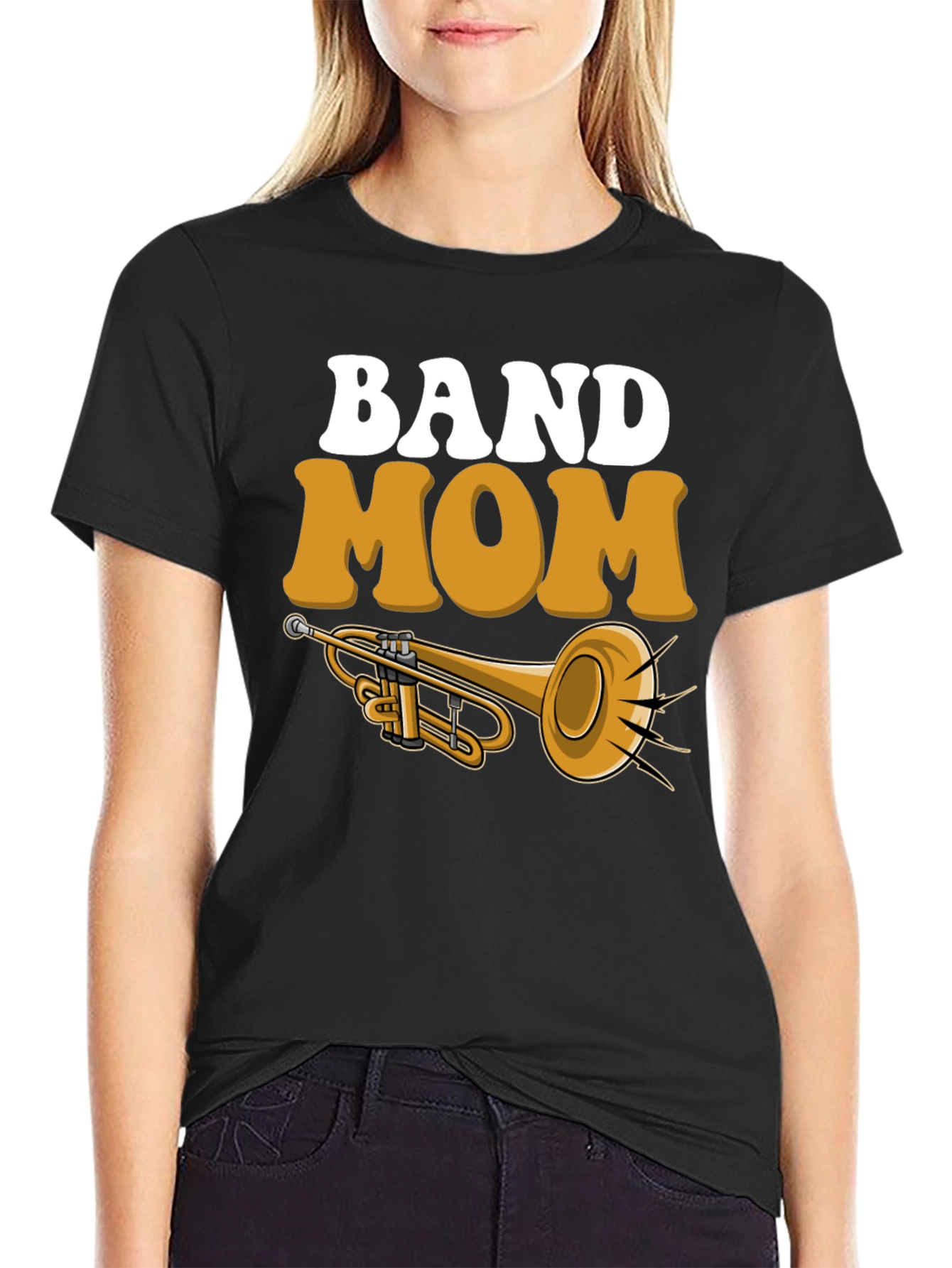 Band Mom Graphic T-Shirt - Music Lover Tee
