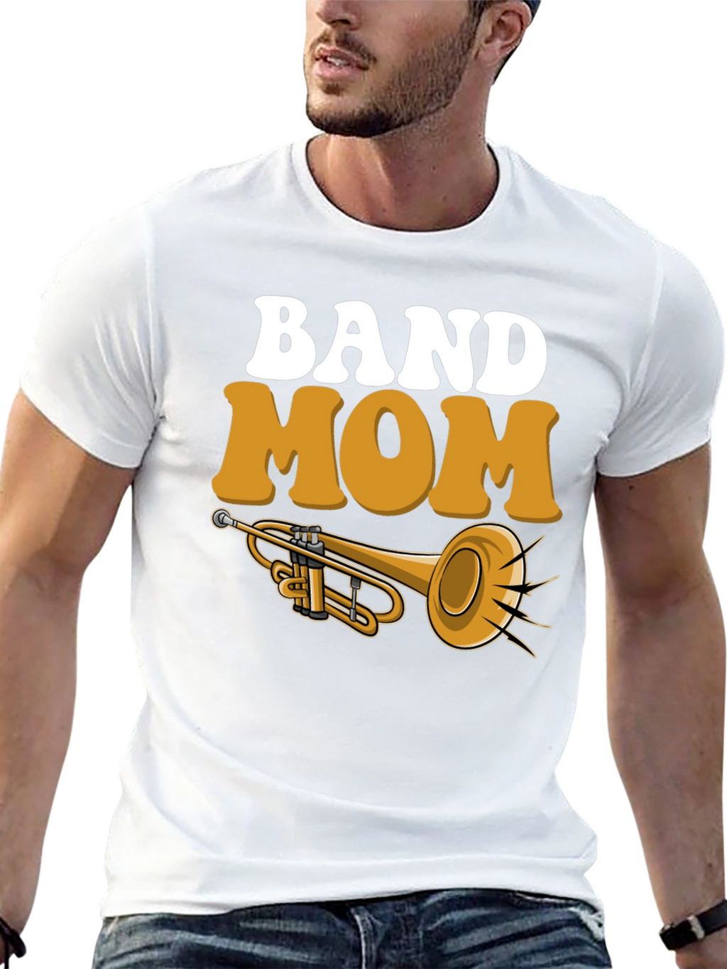 Band Mom Graphic T-Shirt - Music Lover Tee