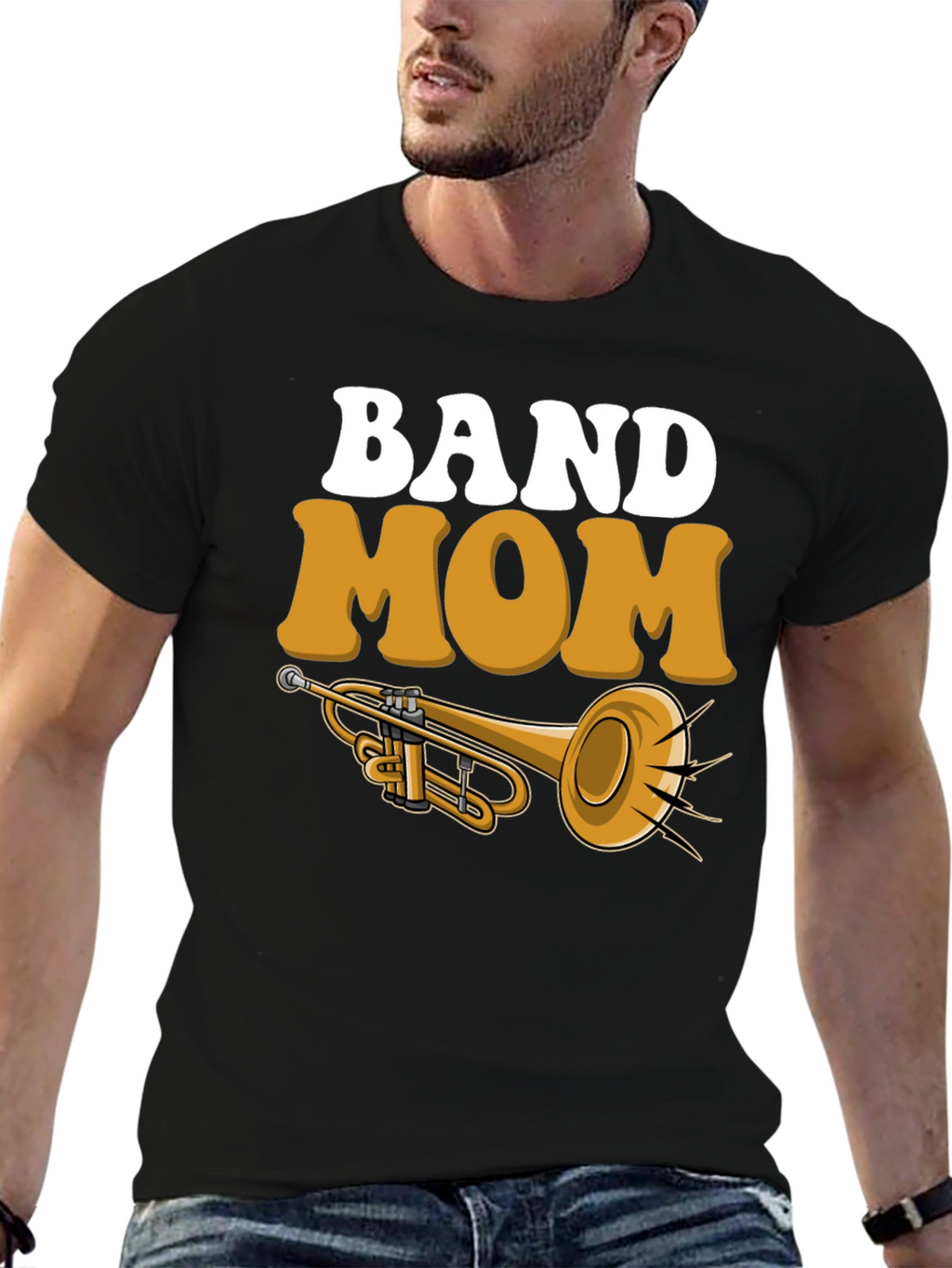 Band Mom Graphic T-Shirt - Music Lover Tee
