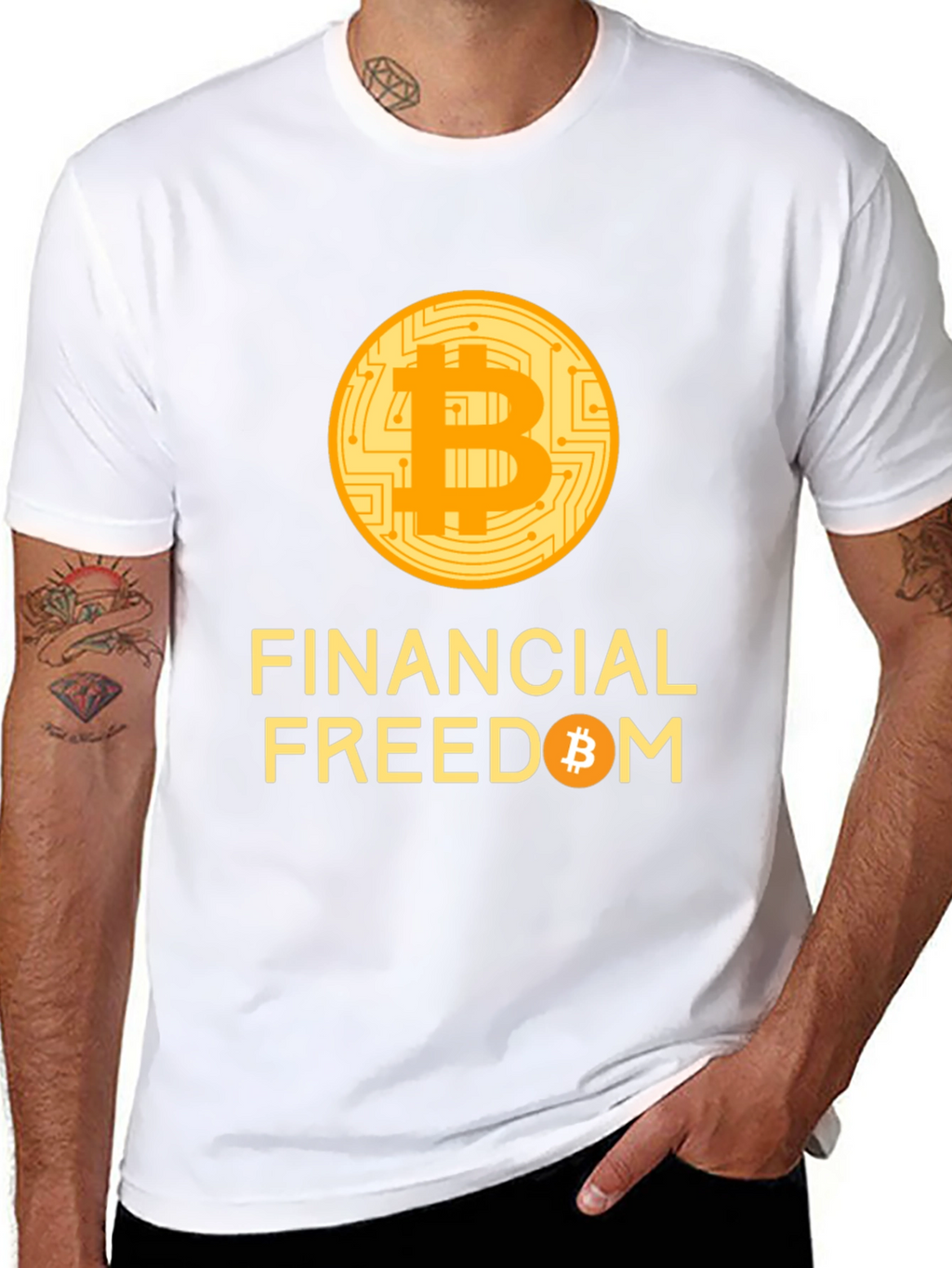 Financial Freedom Bitcoin Graphic Tee