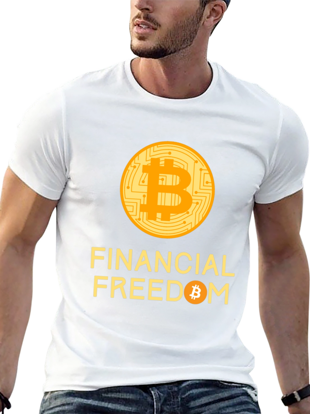 Financial Freedom Bitcoin Graphic Tee