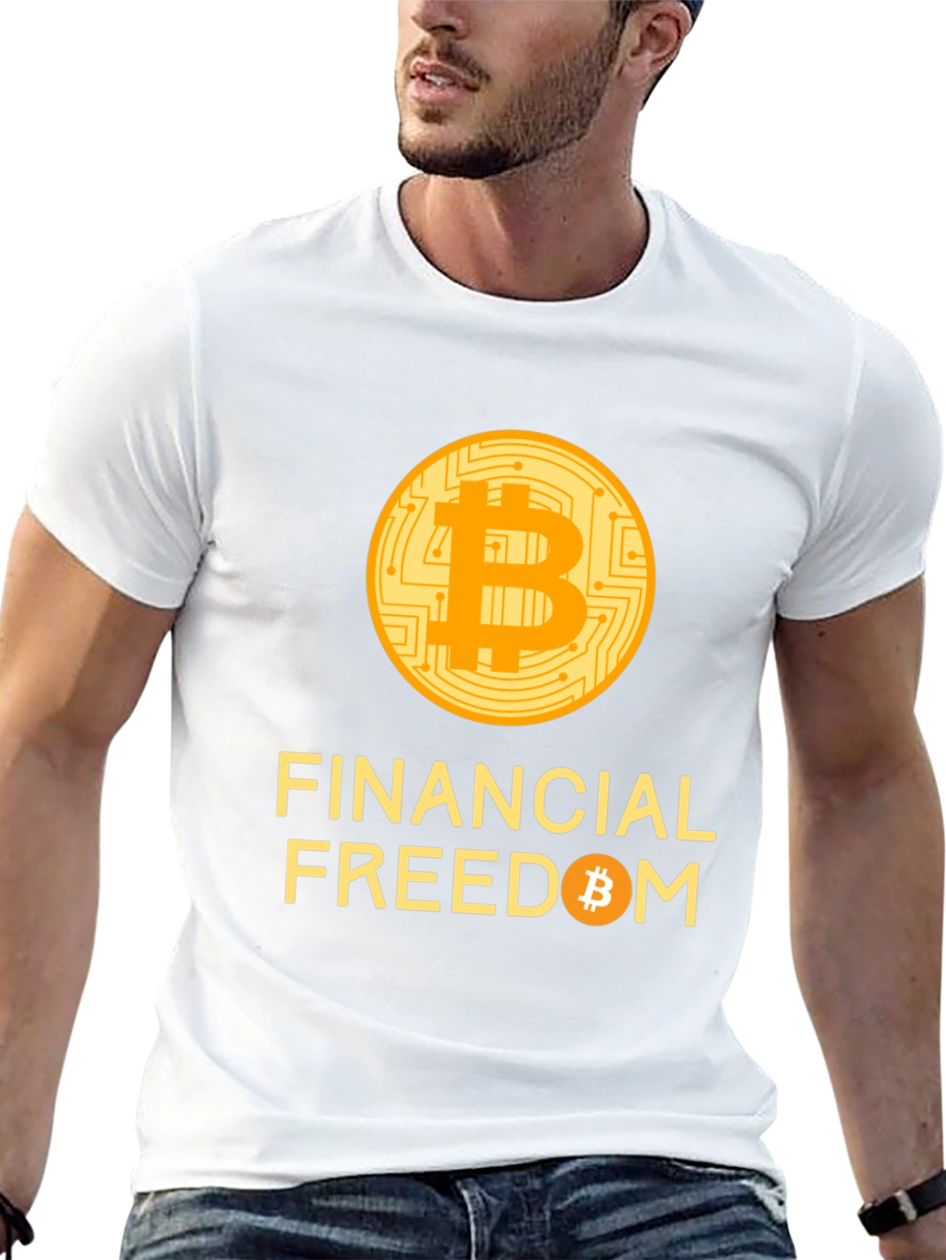 Financial Freedom Bitcoin Graphic Tee
