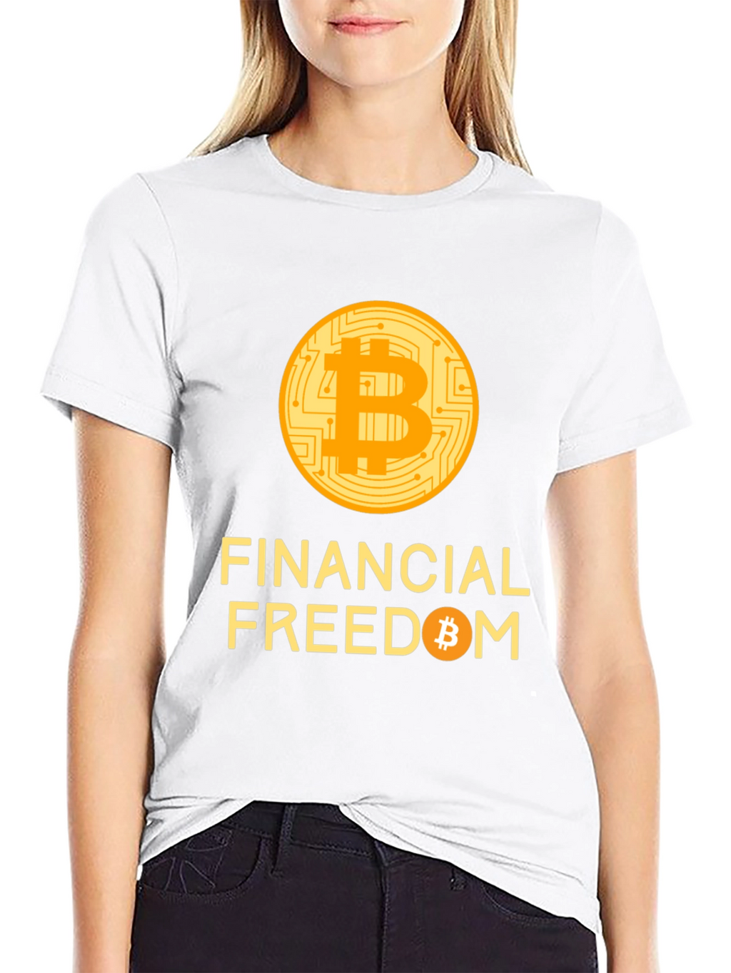 Financial Freedom Bitcoin Graphic Tee