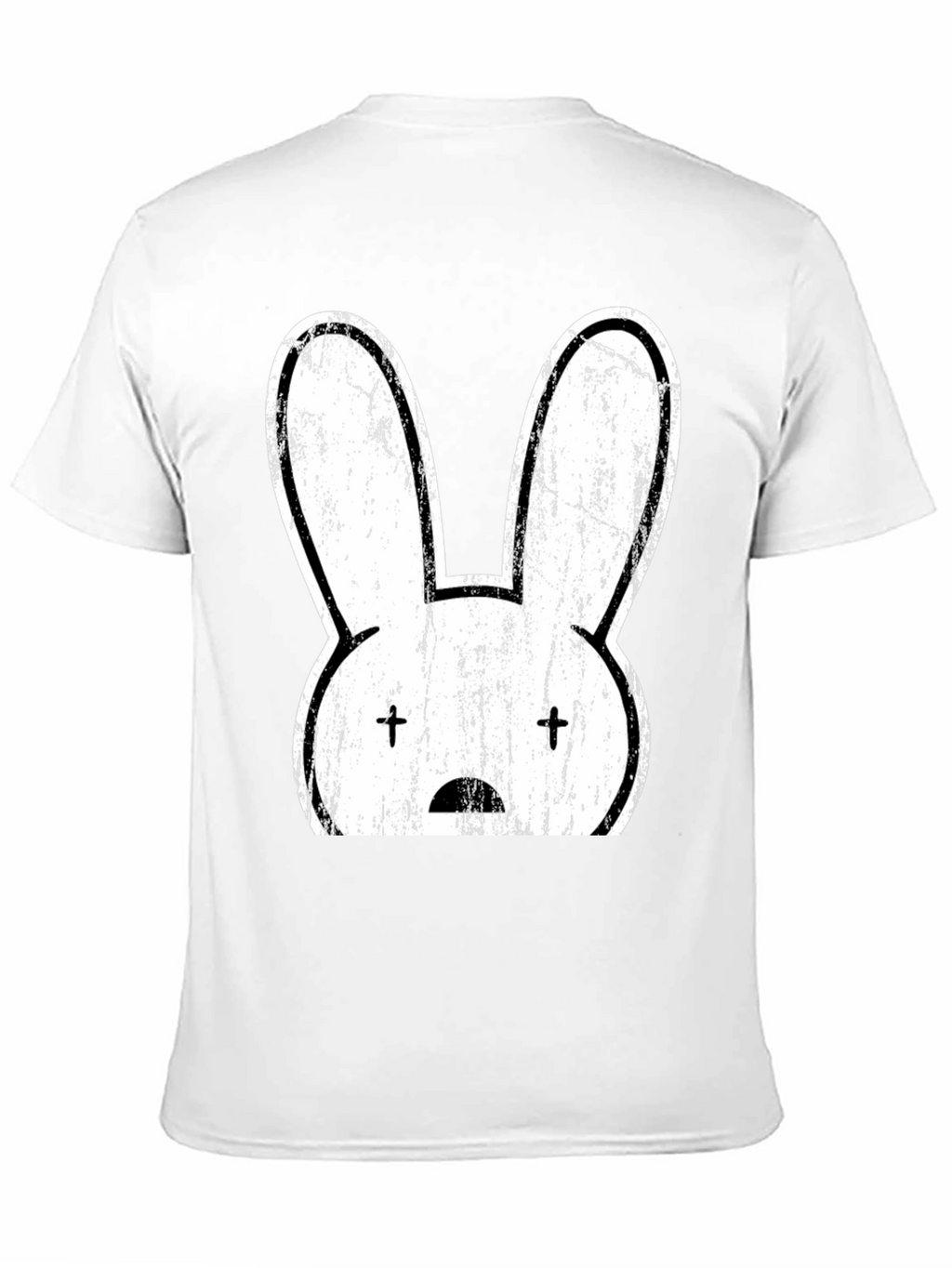Distressed Bad Bunny Graphic Tee