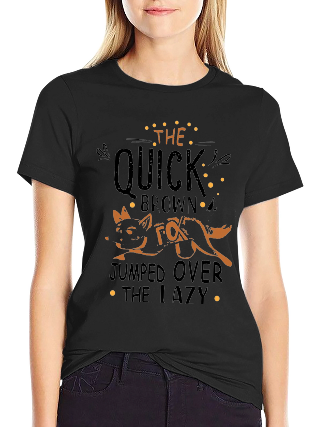 Quick Brown Fox Graphic T-Shirt