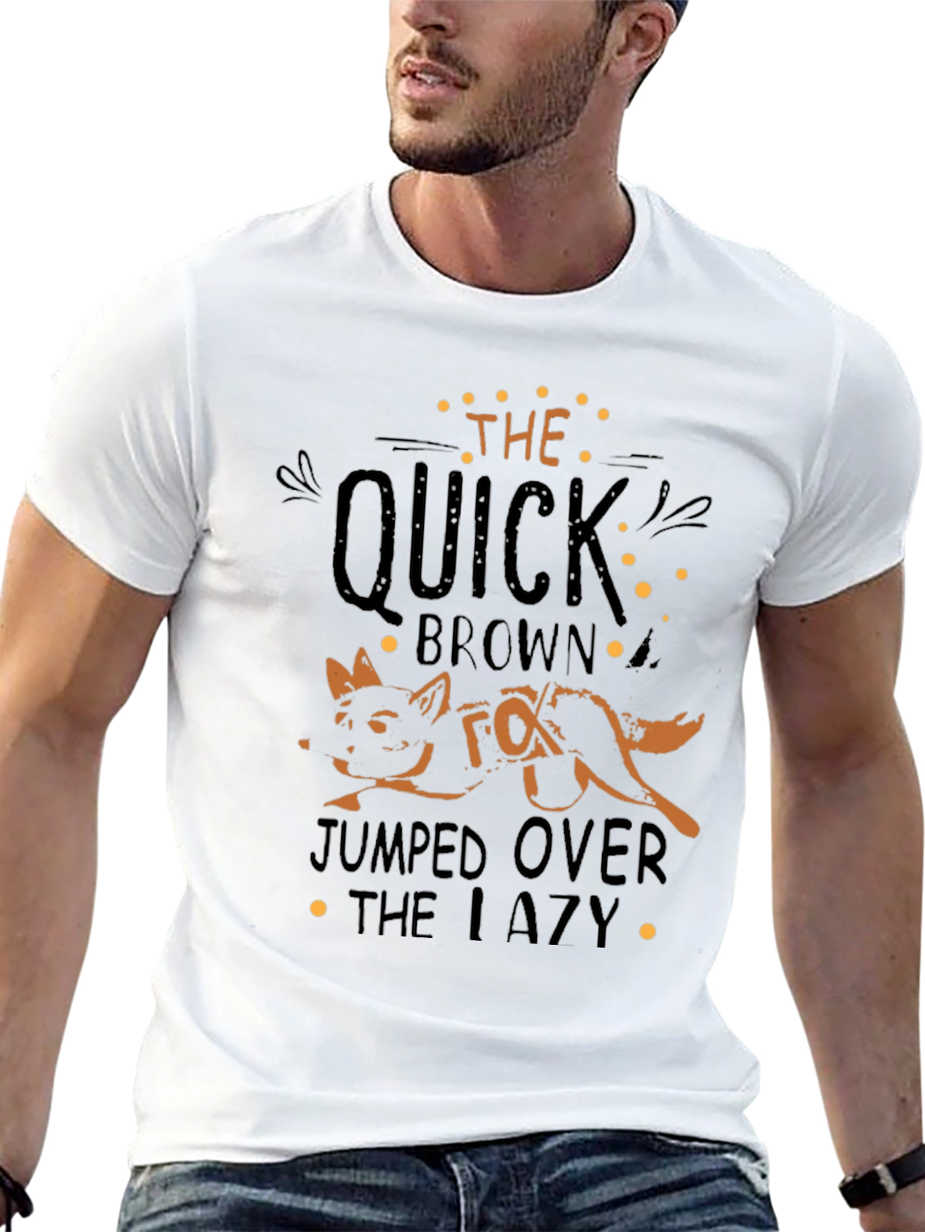 Quick Brown Fox Graphic T-Shirt