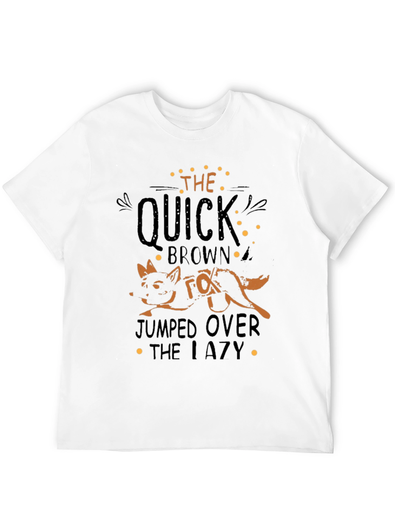 Quick Brown Fox Graphic T-Shirt