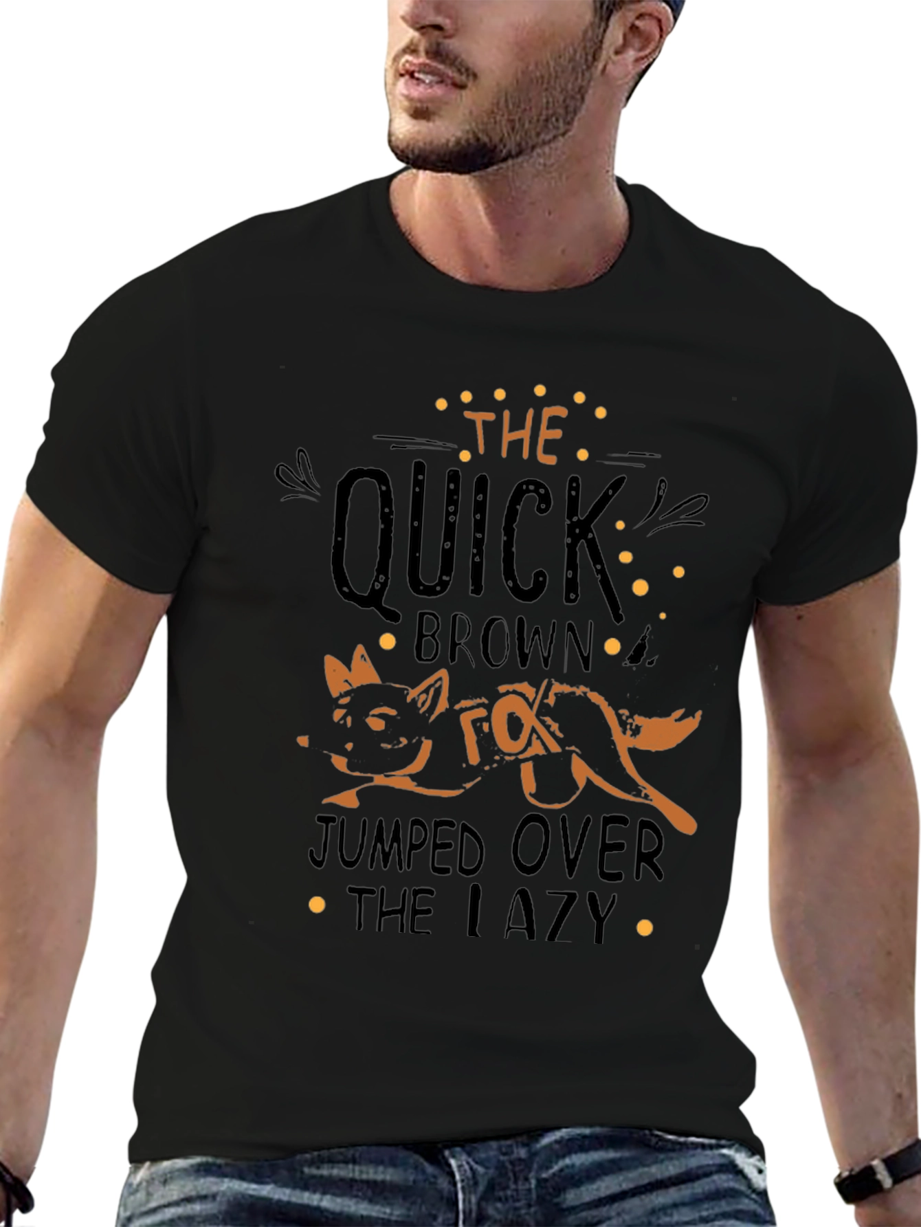 Quick Brown Fox Graphic T-Shirt