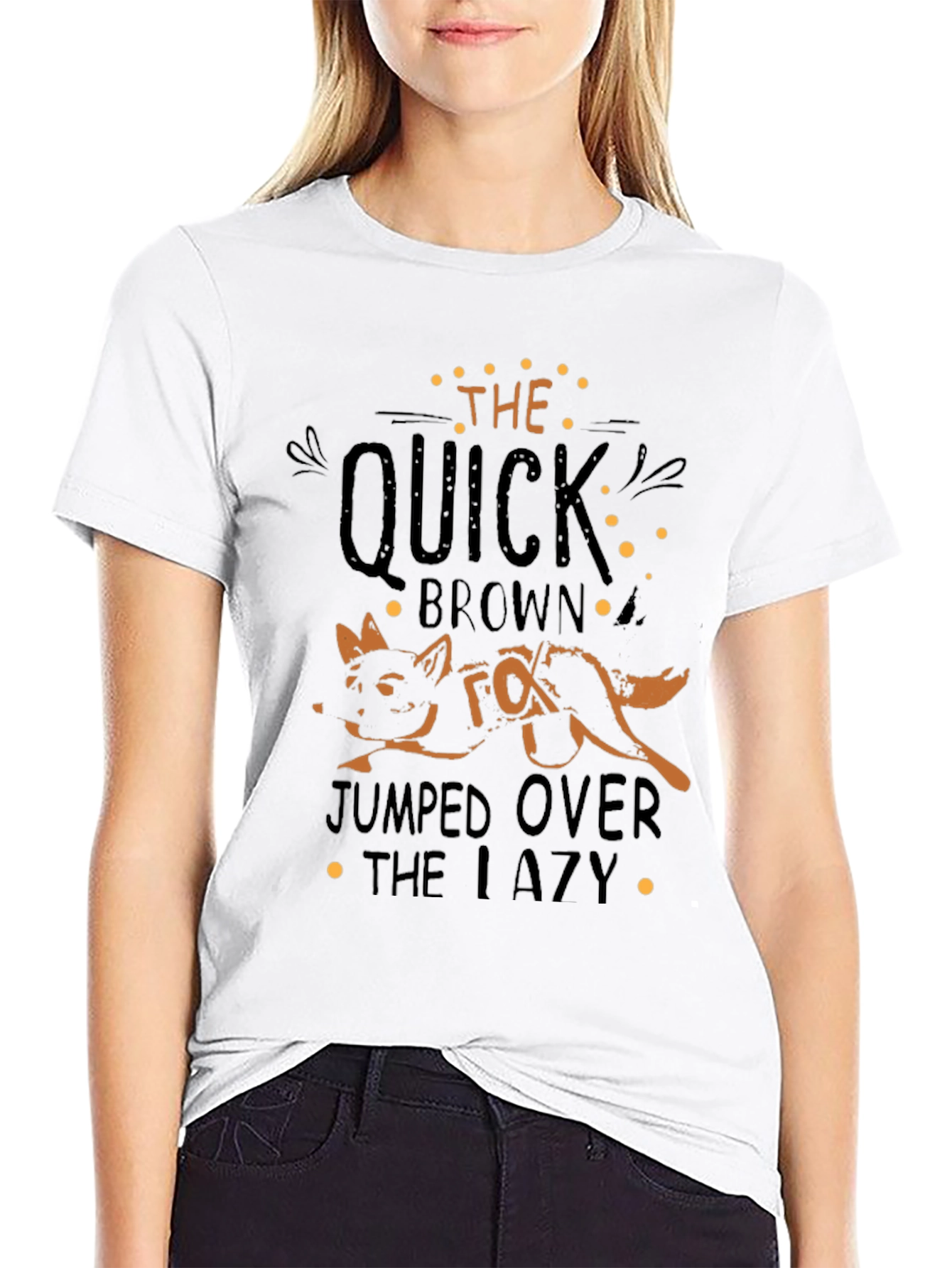Quick Brown Fox Graphic T-Shirt