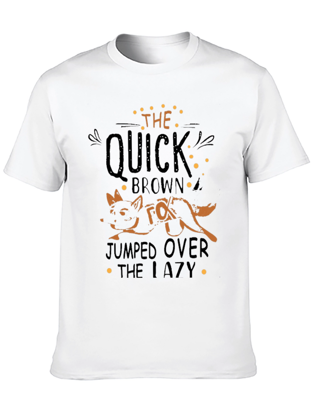 Quick Brown Fox Graphic T-Shirt