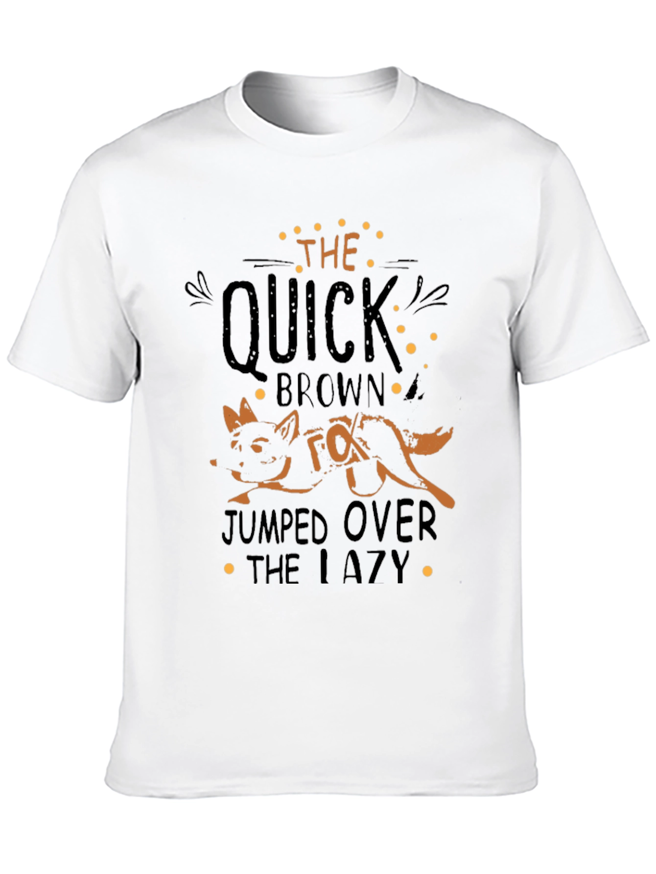 Quick Brown Fox Graphic T-Shirt