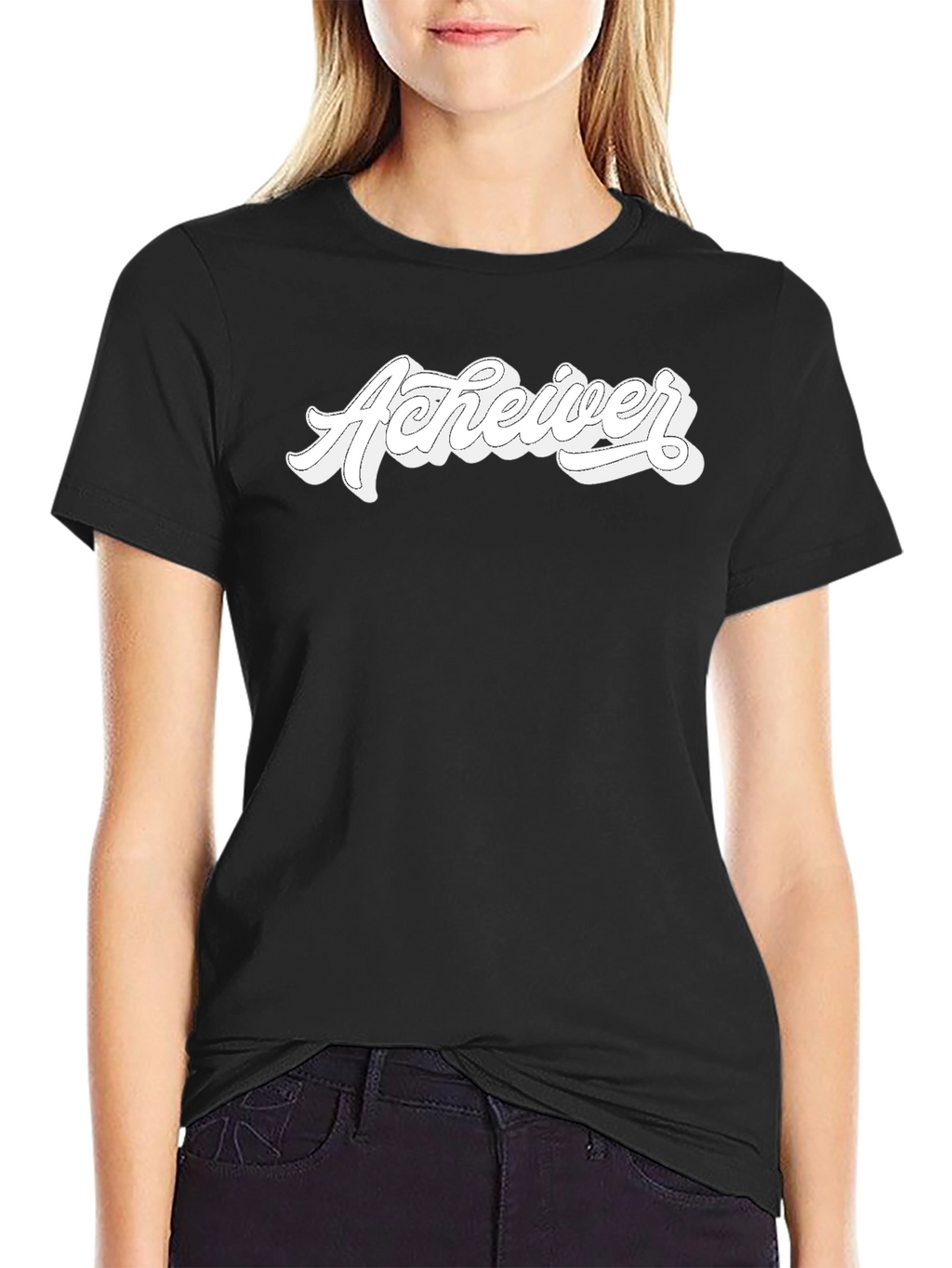 Achiever Graphic Tee - Black
