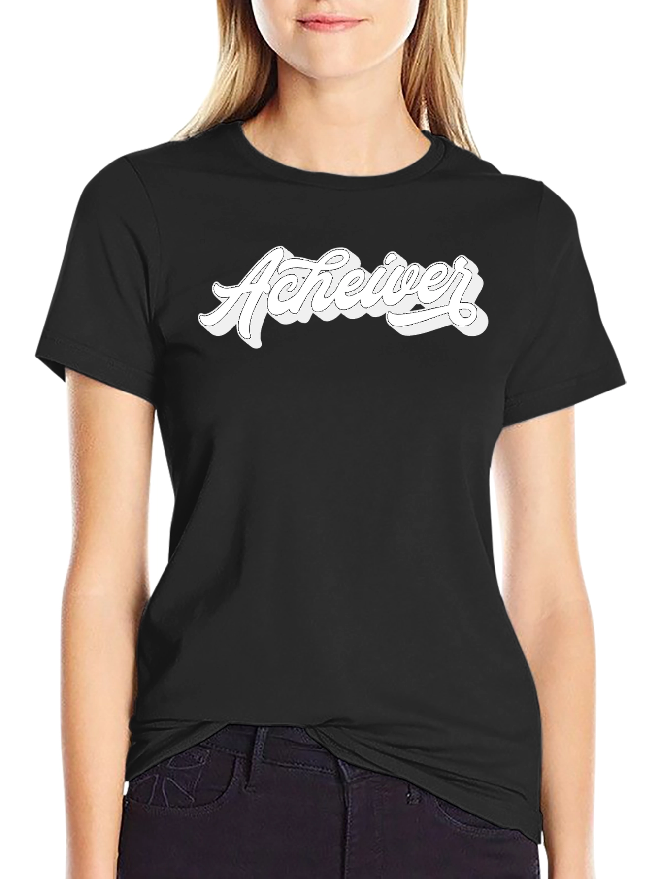 Achiever Graphic Tee - Black