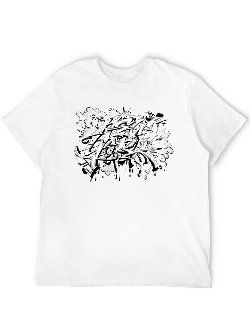 New York Graphic Print Black T-Shirt
