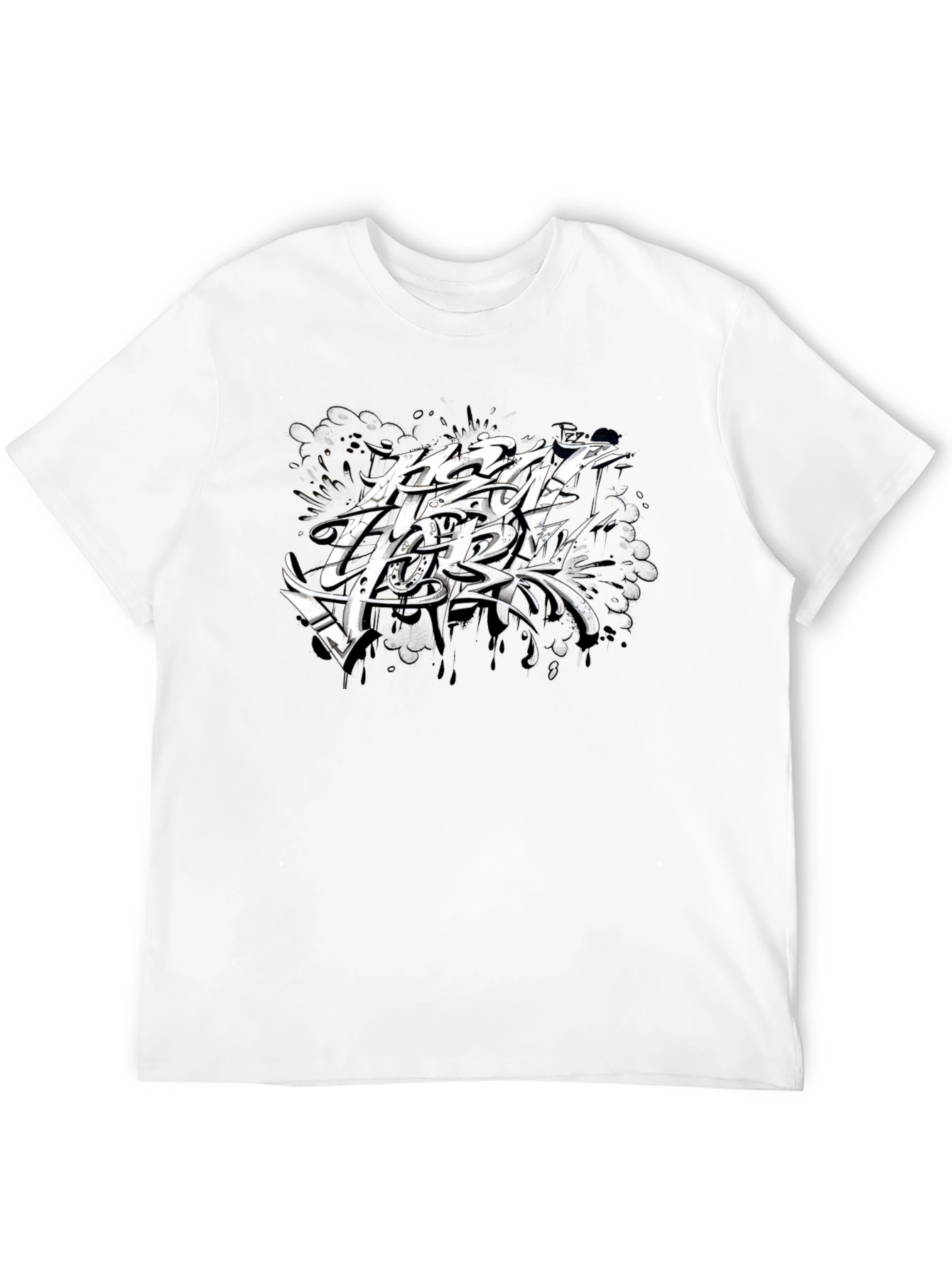 New York Graphic Print Black T-Shirt