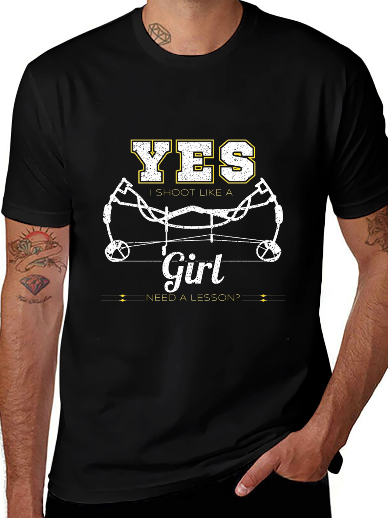 Yes I Shoot Like A Girl T-Shirt