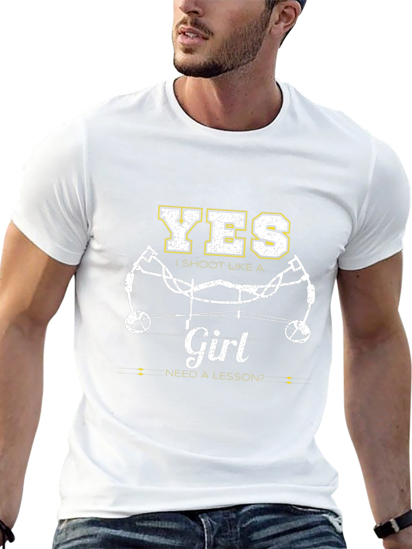Yes I Shoot Like A Girl T-Shirt