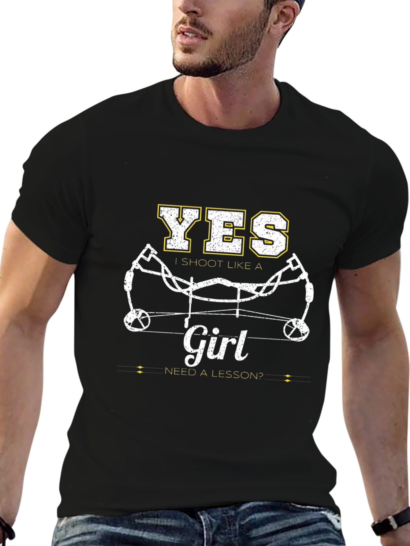 Yes I Shoot Like A Girl T-Shirt