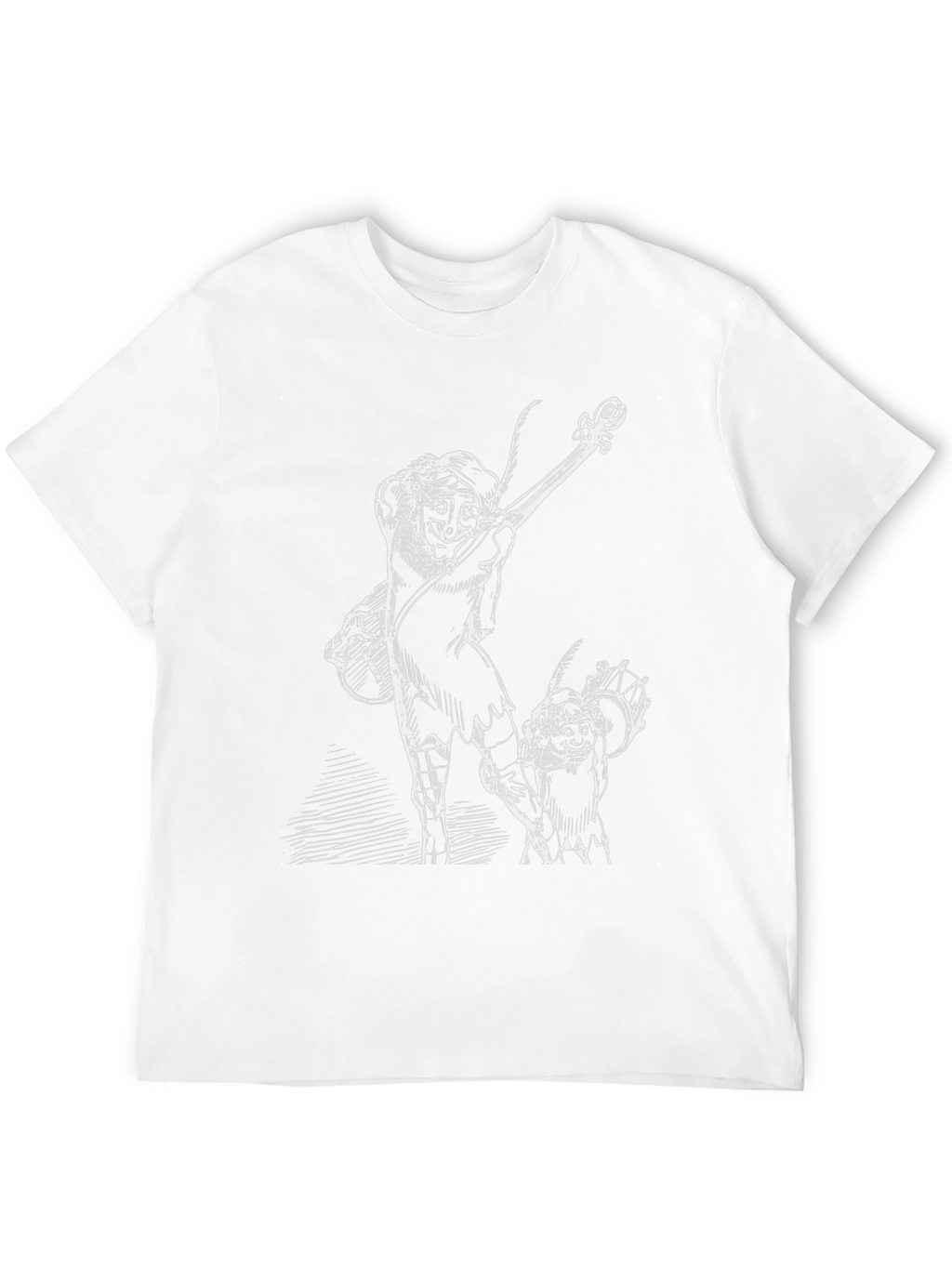Musician Graphic Tee - Black Cotton T-Shirt