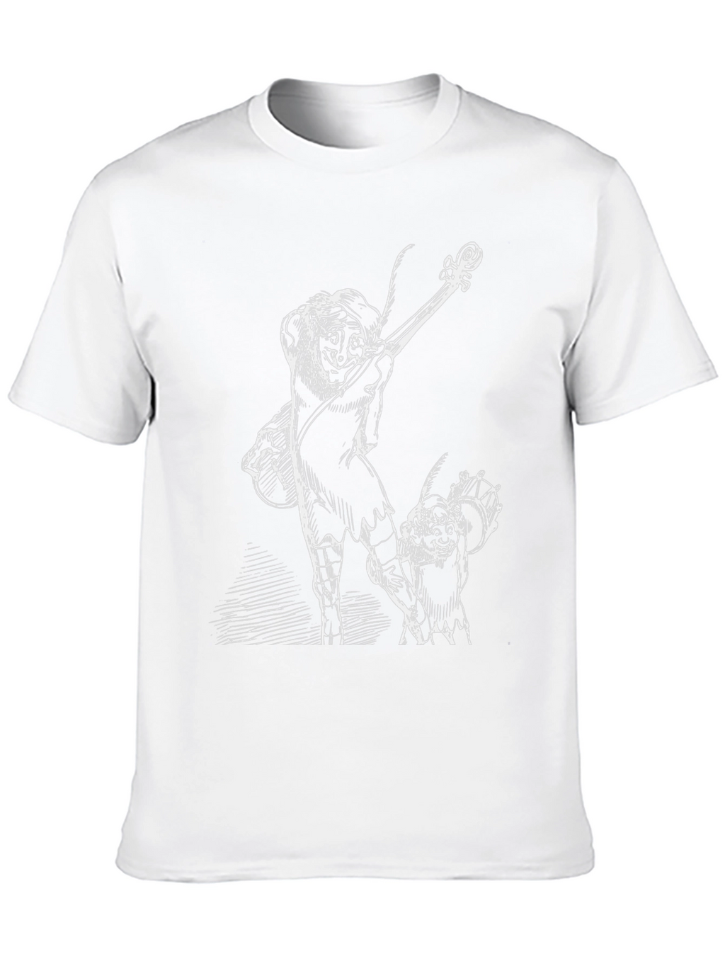 Musician Graphic Tee - Black Cotton T-Shirt