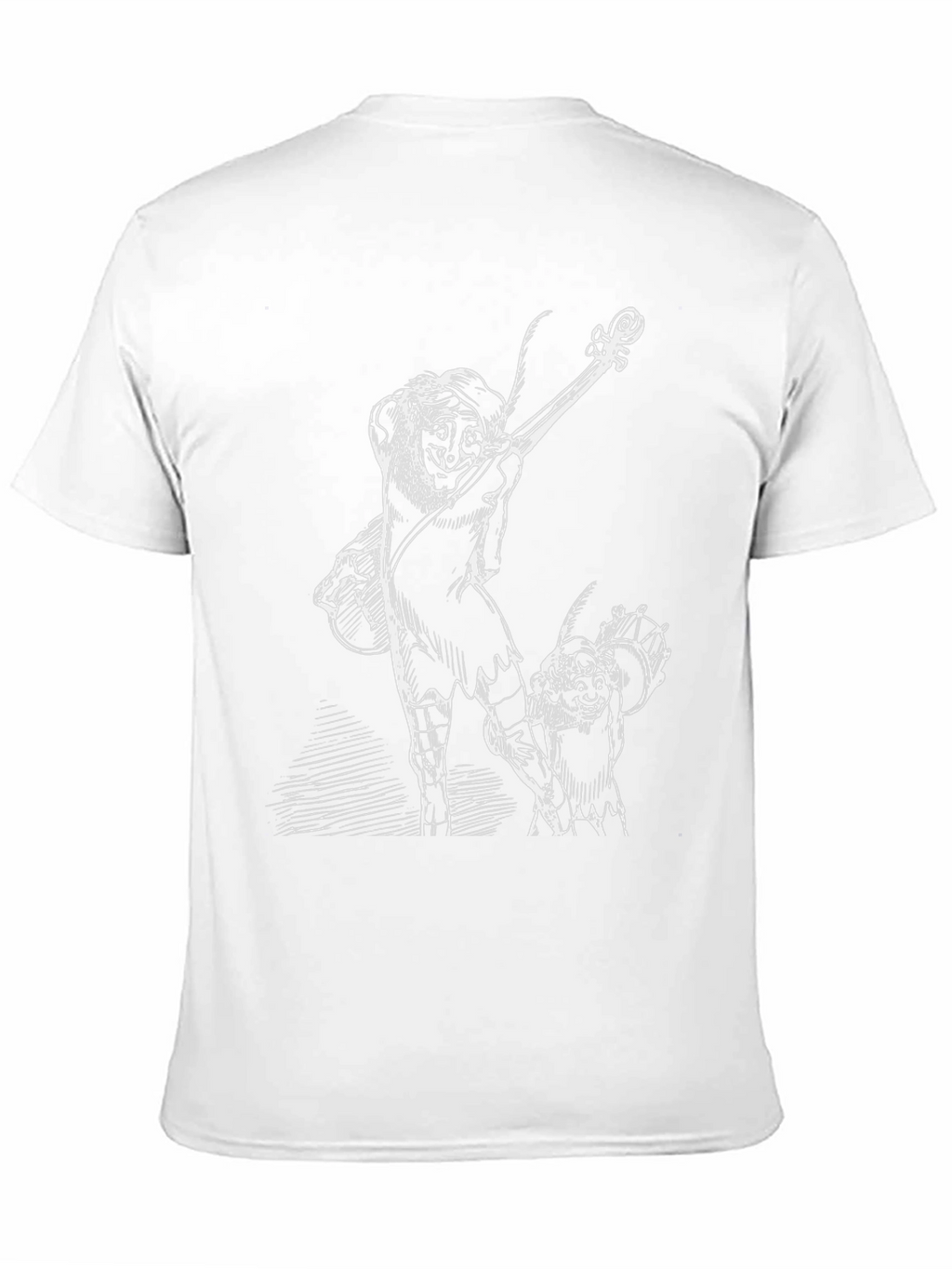 Musician Graphic Tee - Black Cotton T-Shirt