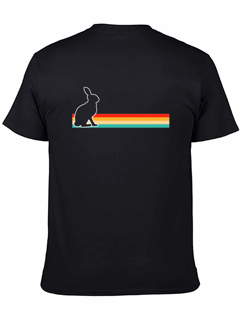Retro Rabbit Striped T-Shirt