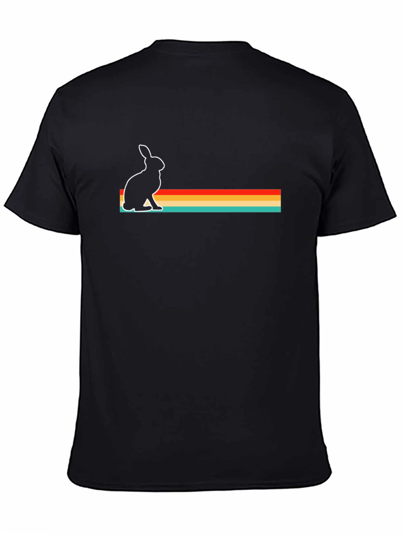 Retro Rabbit Striped T-Shirt