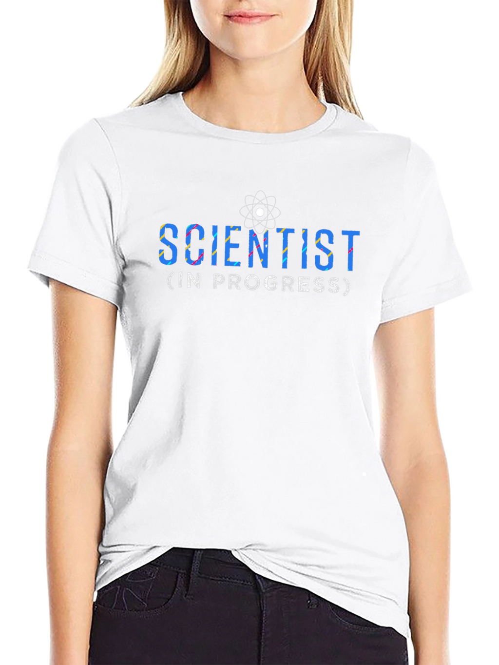 Scientist in Progress Graphic Tee - Black