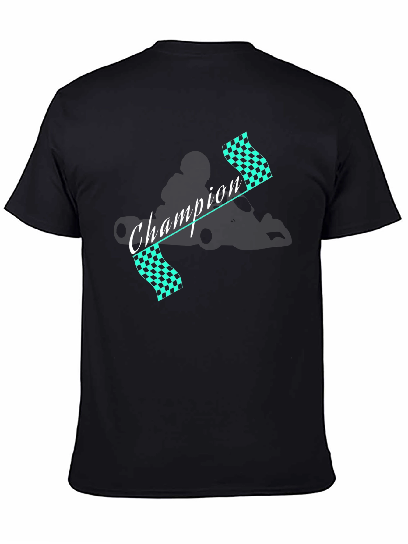 Champion Kart Racing T-Shirt - Motorsport Fan Apparel