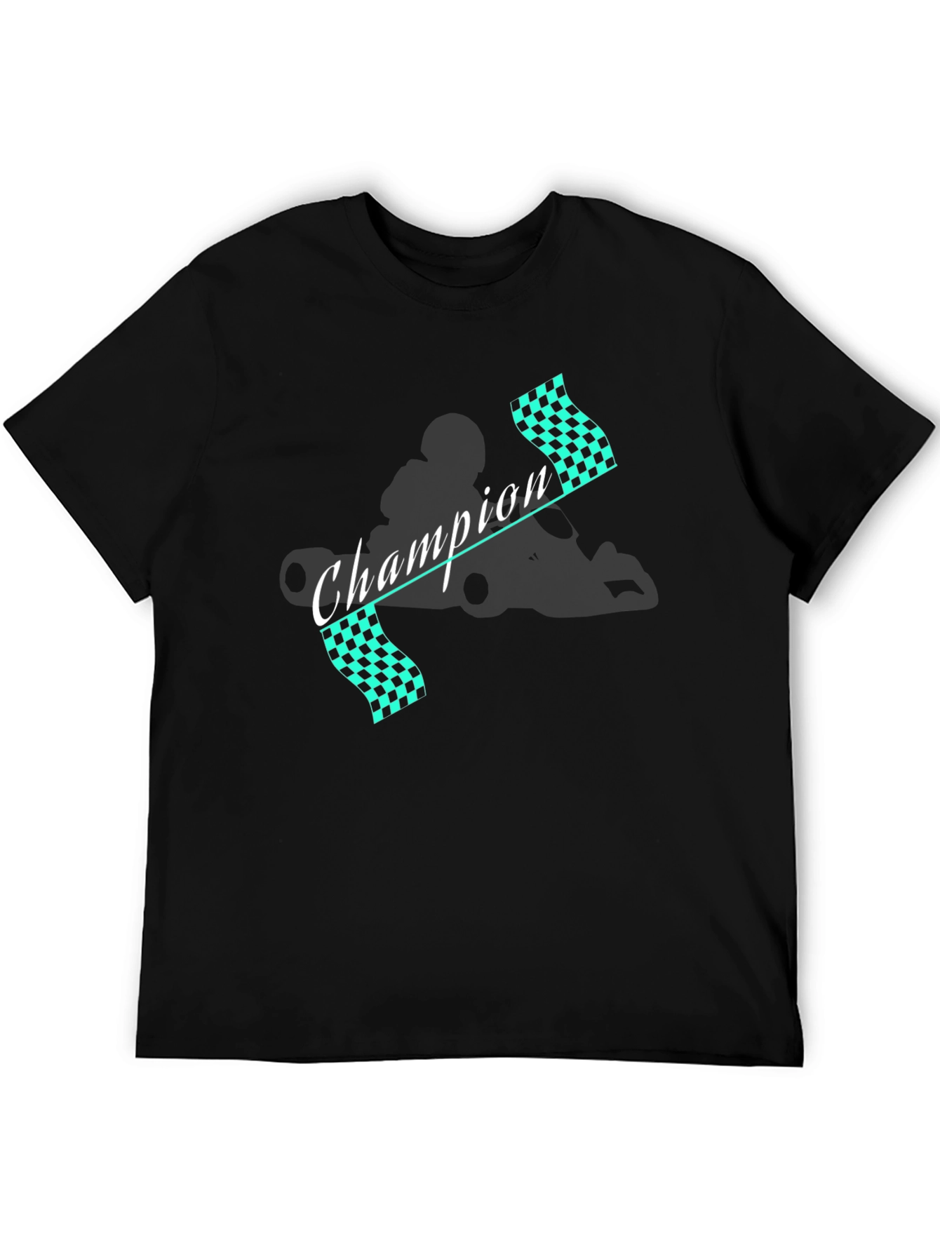 Champion Kart Racing T-Shirt - Motorsport Fan Apparel