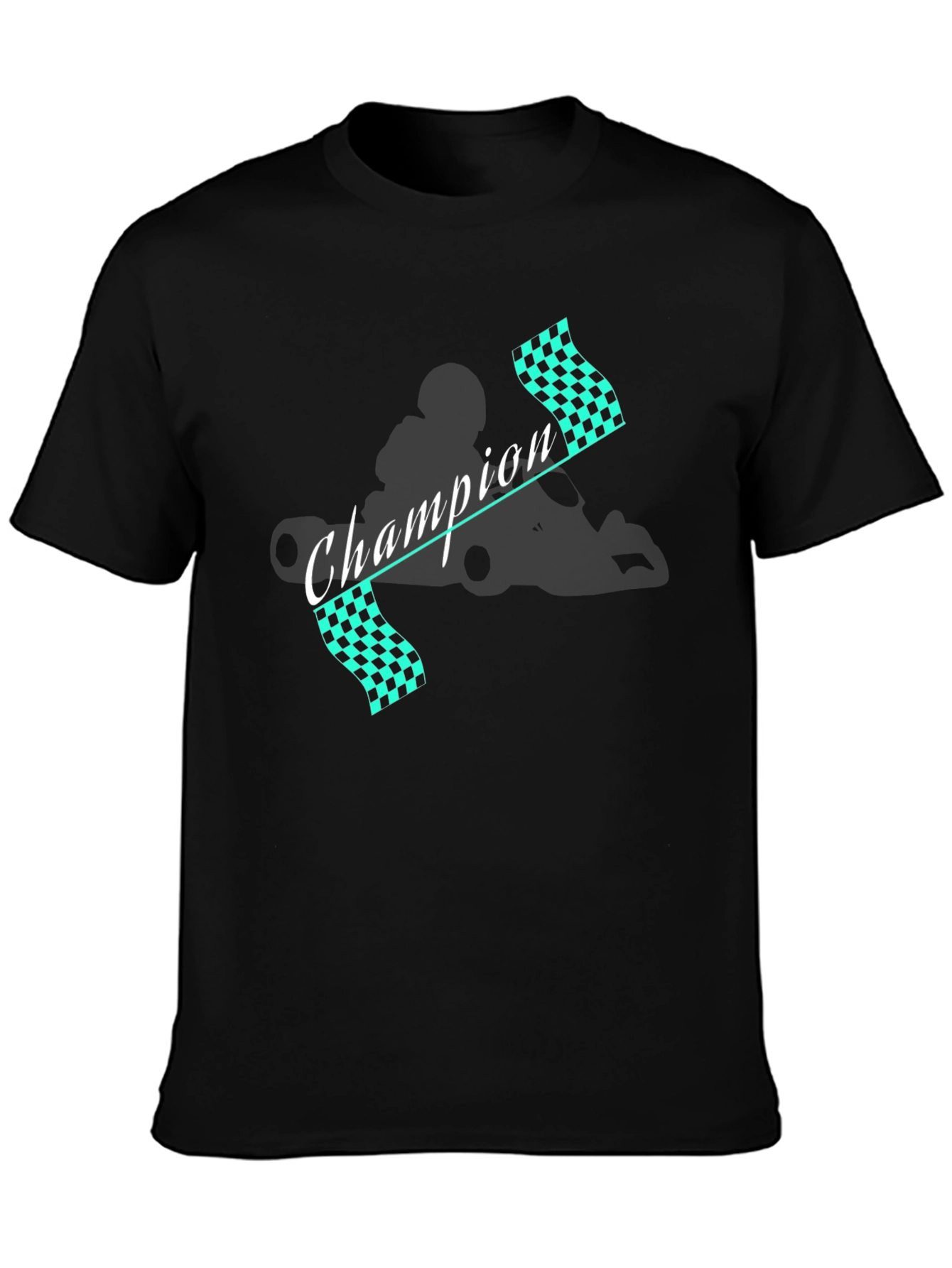 Champion Kart Racing T-Shirt - Motorsport Fan Apparel
