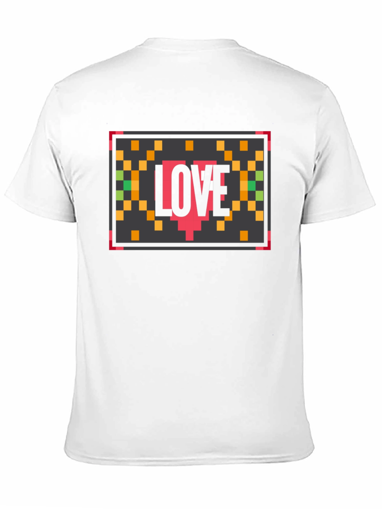 Pixel Love Black T-Shirt
