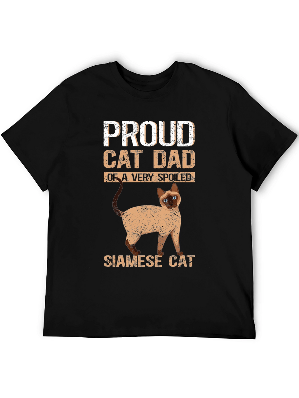 Proud Cat Dad Siamese Cat T-Shirt