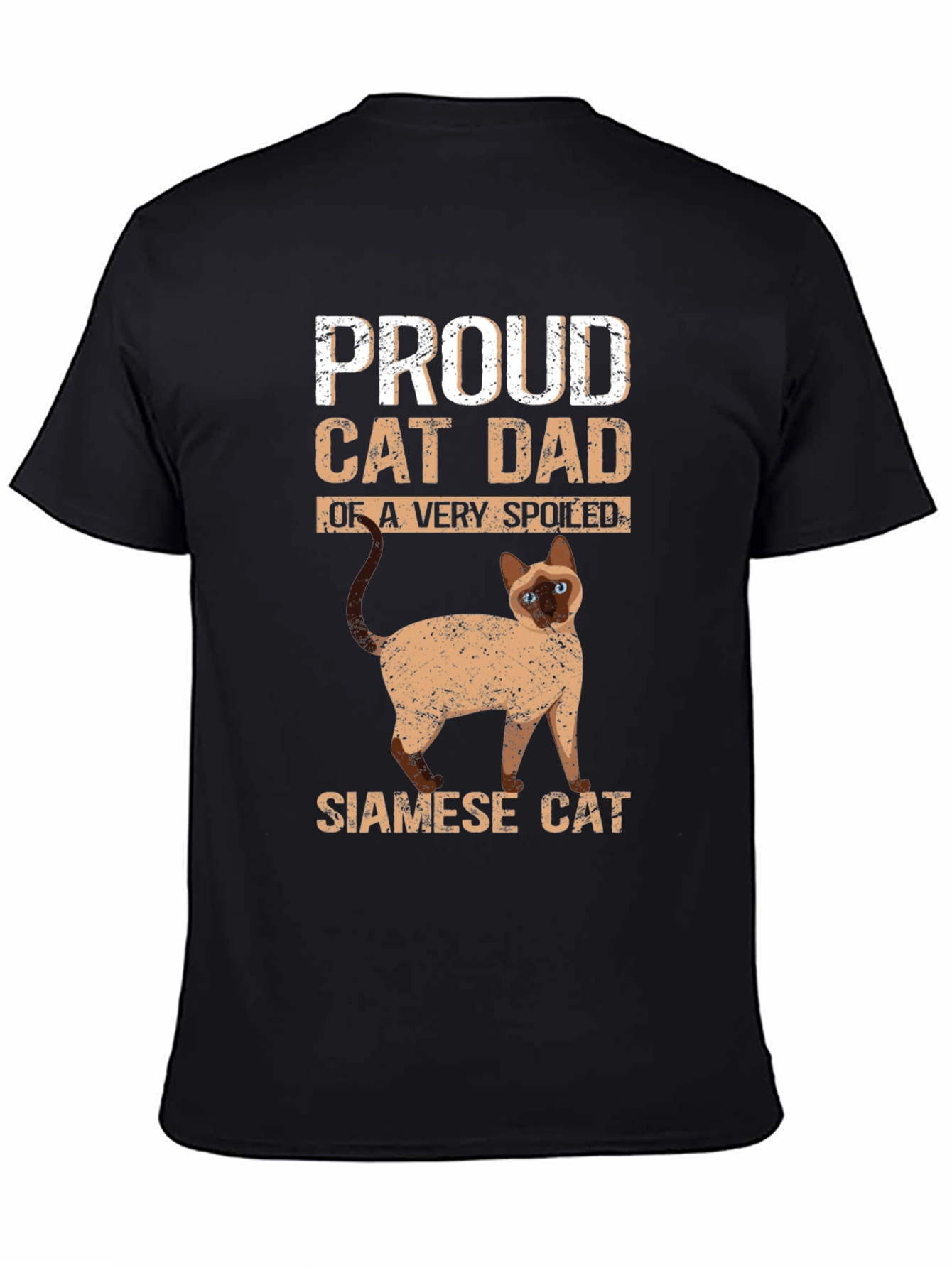 Proud Cat Dad Siamese Cat T-Shirt