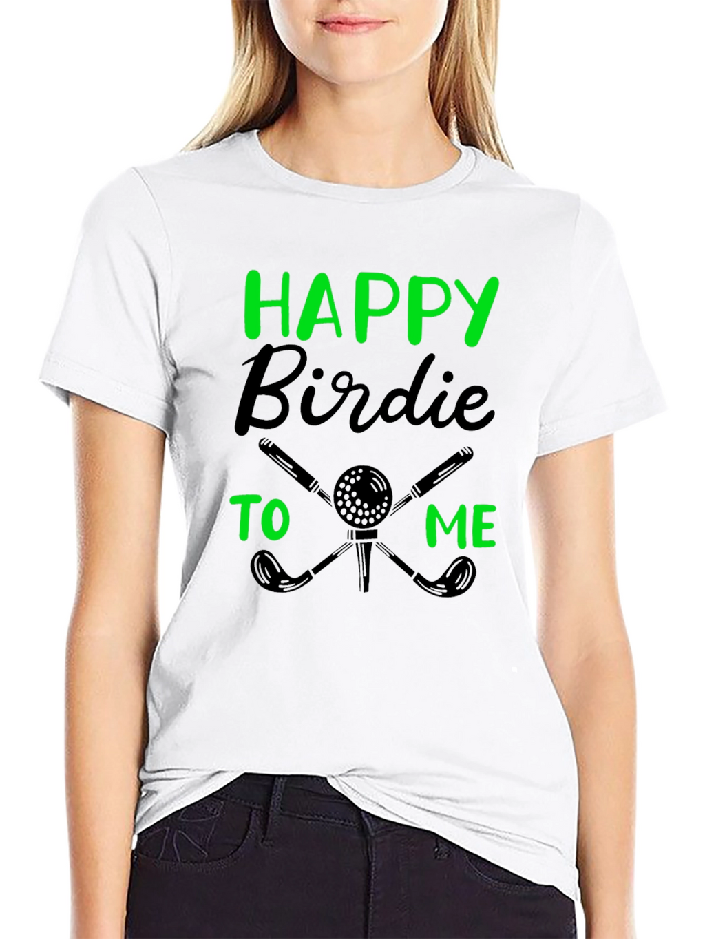 Happy Birdie Golf T-Shirt - Golfer Gift
